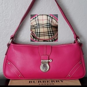 Burberry Pebble Leather Should Bag